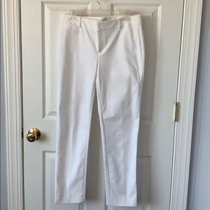 White ankle pants by Crown & Ivy, size 8, like new